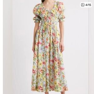 NWT Doen Ischia anemone bloom Maxi Dress✨✨✨